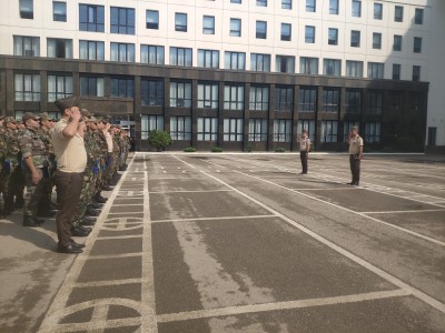 В Академии проводится курс повышения квалификации для сотрудников ГСПО на должности командира отделении.