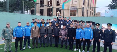 Polis Akademiyasında “Parkur” idman növü üzrə yarış keçirilib