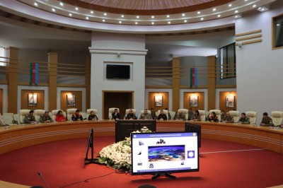 FHN Akademiyasında Beynəlxalq Axtarış-xilasetmə Dəstəsinin beynəlxalq humanitar əməliyyatlarda fəaliyyətinə dair tədbir keçirilib