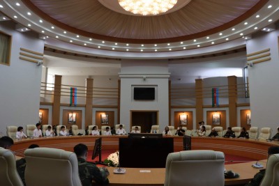 Səssiz Ünsiyyət-Jest Dilinin İnkişafının İnkişafına Dəstək İctimai Birliyinin eşitmə məhdudiyyətli üzvlərinin FHN Akademiyasına səfəri təşkil olunub.