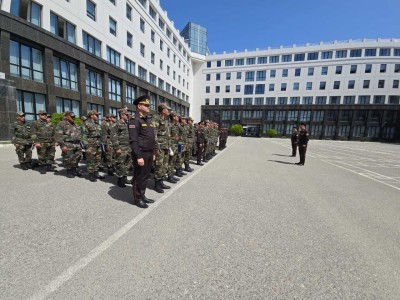 FHN Akademiyasının Kadrların yenidən hazırlığı və ixtisasartırma fakültəsi DYMX-nin yanğınsöndürənləri ilə "İlkin hazırlqı" kursuna başlamışdır.