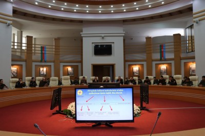 FHN Akademiyasının kursantları ilə Nazirliyin struktur bölmələri və qurumlarının peşə yönümlü fəaliyyəti barədə görüşlər keçirilir.