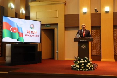 Fövqəladə Hallar Nazirliyinin Akademiyasında 28 May – Müstəqillik Günü münasibətilə tədbir keçirilib