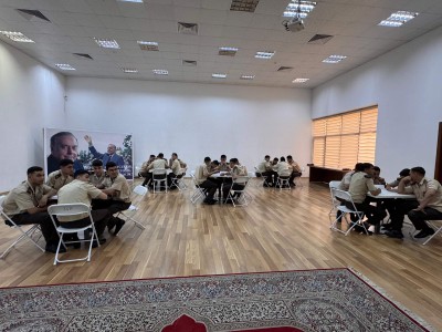 Suraxanı Gənclər Evində Müstəqillik Gününə həsr olunmuş intellektual oyun keçirilib