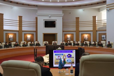 FHN Akademiyasının kursantları Nazirliyin struktur bölmələrinin rəhbərləri ilə görüşüblər