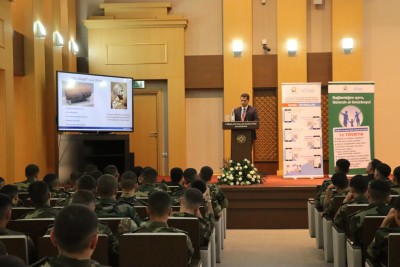FHN Akademiyasında hərbi qulluqçular arasında narkomaniyanın zərərləri barədə maarifləndirici tədbir keçirilib