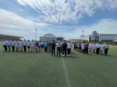 Fövqəladə Hallar Akademiyasında Silahlı Qüvvələr Gününə həsr olunmuş mini-futbol turniri keçirilib