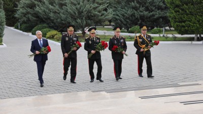 FHN-in Akademiyasında gənc kursantların hərbi andiçmə və məzunların buraxılış mərasimi keçirilib