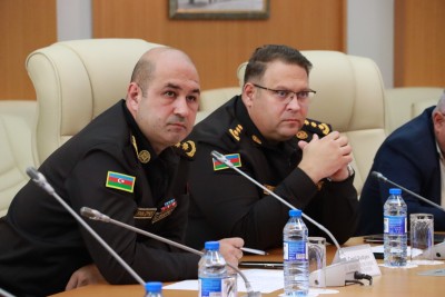 Fövqəladə Hallar Nazirliyinin Akademiyasında yanğınsöndürənlərin peşə bayramı münasibətilə elmi-praktiki konfrans keçirilib