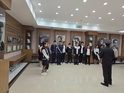 FHN-in Akademiyasına 119 nömrəli məktəbin şagirdləri üçün ekskursiya təşkil olunub