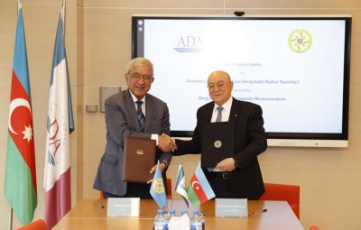Azərbaycan Respublikası Fövqəladə Hallar Nazirliyi və ADA Universiteti arasında Birgə Fəaliyyət haqqında Memorandum imzalanıb.