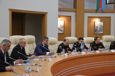 FHN Akademiyasında Ümumdünya Mülki Müdafiə Gününə həsr olunmuş V beynəlxalq konfrans keçirilib