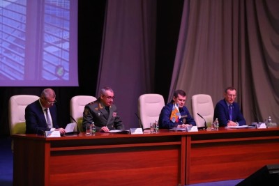 FHN Akademiyasının rəisi beynəlxalq konfransda çıxış edib