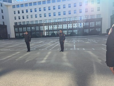 FHN Akademiyasının Kadrların yenidən hazırlığı və ixtisasartırma fakültəsi DYMX-nin yanğınsöndürənləri ilə "İlkin hazırlıq" kursuna başlamışdır.