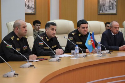 FHN Akademiyasında yanğın təhlükəsizliyinə dair praktiki-maarifləndirici tədbir keçirilib
