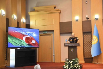 FHN Akademiyasında Dövlət Suverenliyi Gününə həsr olunmuş tədbir keçirilib