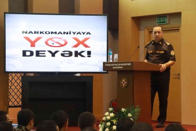 FHN Akademiyasında narkomaniyaya qarşı mübarizə mövzusunda maarifləndirici tədbir keçirilib