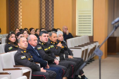 Fövqəladə Hallar Nazirliyinin Akademiyasında “Boy çiçəyi” tamaşası nümayiş etdirilib